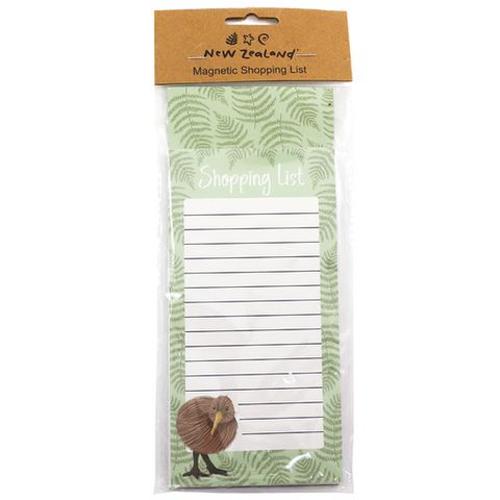 Shopping List NZ Kiwi/Fern 60 Sheets