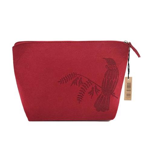 Accessory Bag Felt NZ Tui 28.5 Cm Burgundy