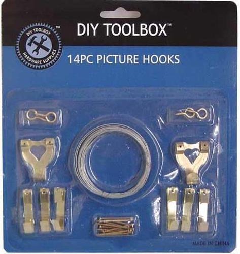 Picture Hooks W Wire & Eyes