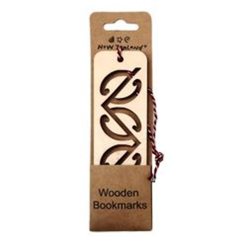Bookmark Wooden Koru 13cm