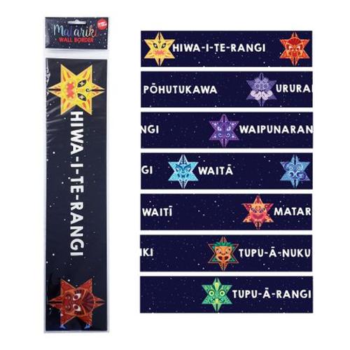 Matariki Wall Border 7 Sheets