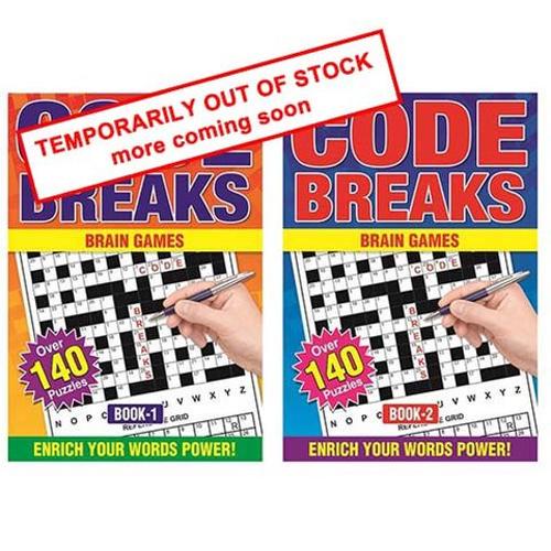 Code Breaks Book A5 160pg