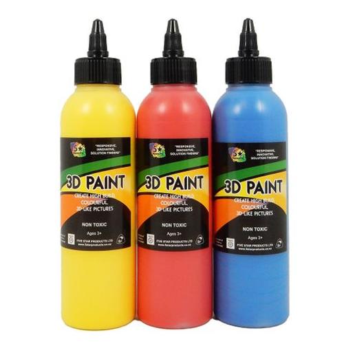 3D Paint Metallic Silver 250ml
