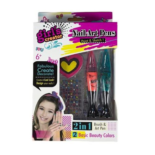 Nail Art Set 2in1 Brush & Art Pen