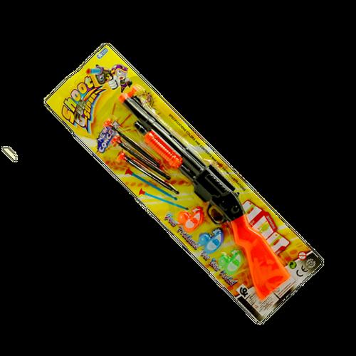 Gun Soft Dart Rifle With Ducks