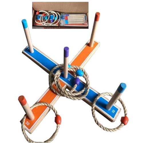 Ring Toss - Wooden With Ropes