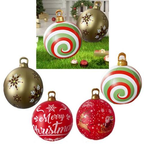Xmas Inflatable Ball Bauble 60cm