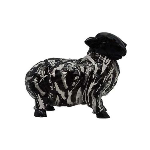 Sheep Ornament Black/White