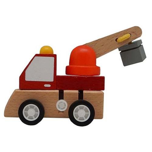 Elf Wooden Wind Up Crane