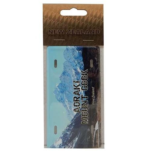 Magnet Licence Plate Small - Mt Cook 12x6cm
