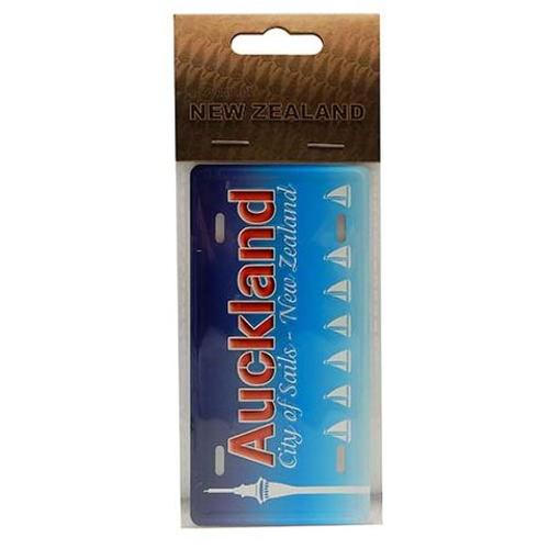 Magnet Licence Plate Small - Auckland 12x6cm