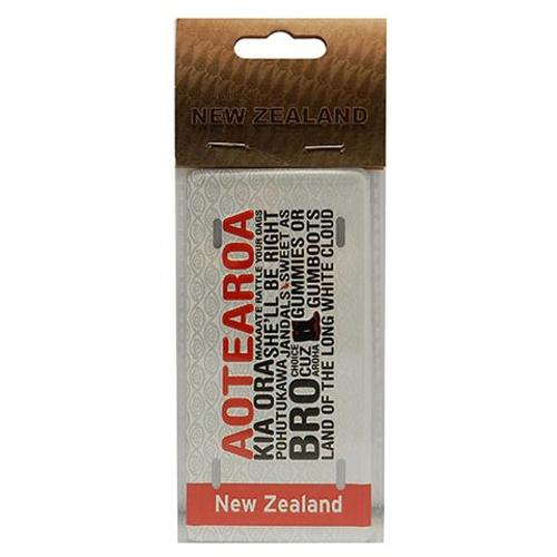 Magnet Licence Plate Small - Aotearoa 12x6cm