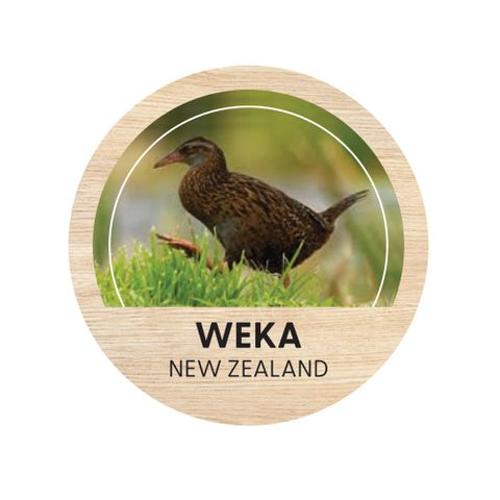 Magnet Weka Round Wooden 70 Mm