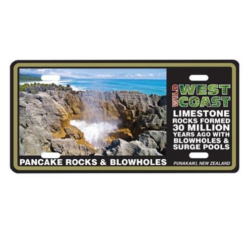 Magnet Licence Plate Small - Punakaiki 12x6cm