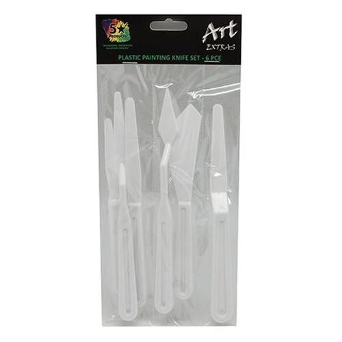 Art Extra Plastic Knife Set Of 6