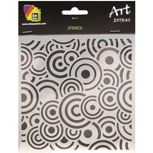 Art Extra Stencil Circles 15x15cm