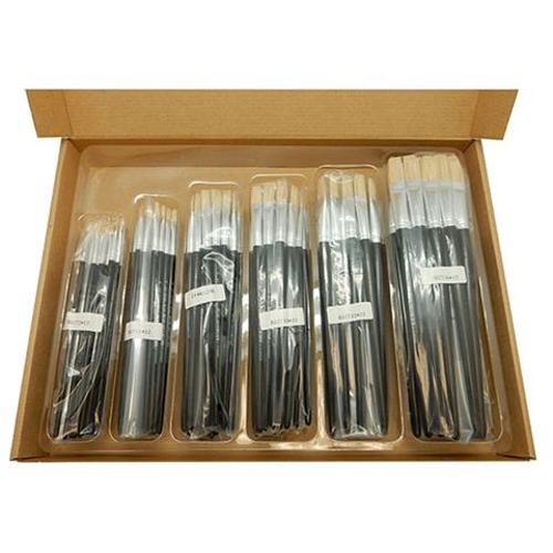 Brush Chinese Bristle Flat 577 Classroom Set
