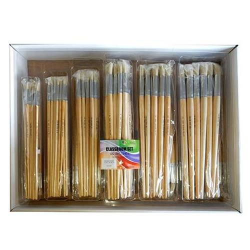 Brush Chinese Bristle Round 582 Classroom Set
