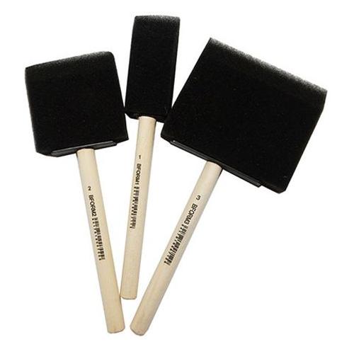 Brush Foam Wooden Handle 2 Inch