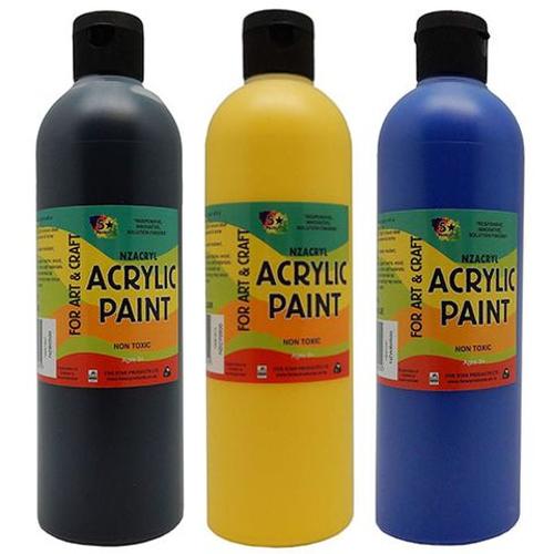 Nzacryl Warm Yellow 500 Ml