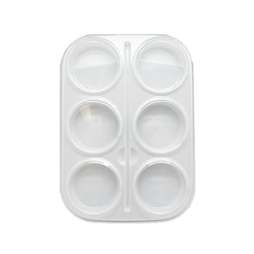 Paint Tray Base White 6 Cup