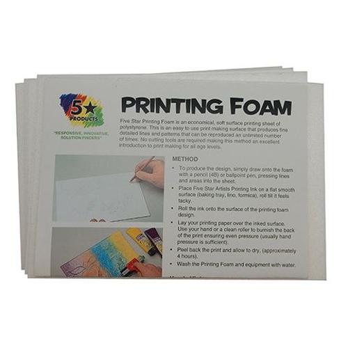 Printing Foam Small Pack 10