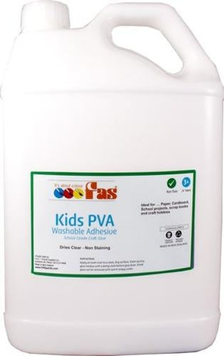 Pva Glue 5 Litre - School Grade