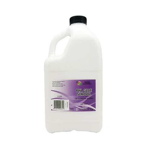 Pva Glue - School 2 Litre Eco Bottle