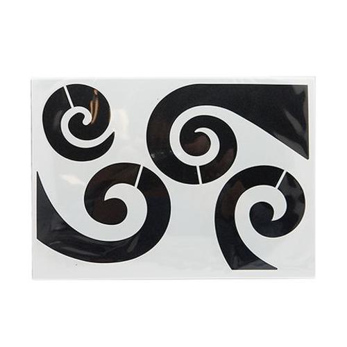 Stencil A5 Koru