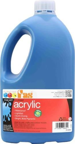 Student Acrylic Cool Blue 2l