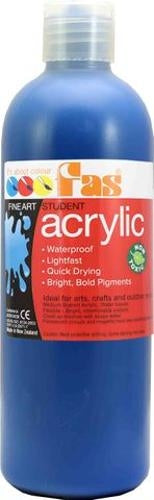 Student Acrylic Cool Blue 500ml