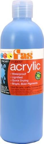Student Acrylic Cobalt 500ml