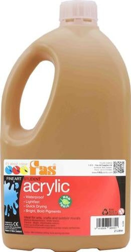 Student Acrylic Gold Oxide 2 Litre