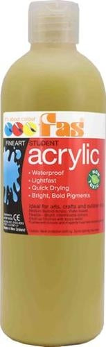 Student Acrylic Gold Oxide 500ml