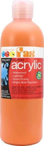 Student Acrylic Orange 500ml