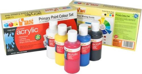 Student Acrylic Primary Set 5x100ml