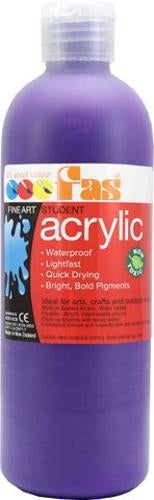 Student Acrylic Violet 500ml
