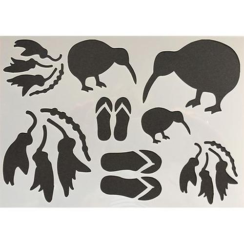 Stencil A5 NZ Icons