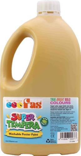 Super Tempera Ochre 2 Litre