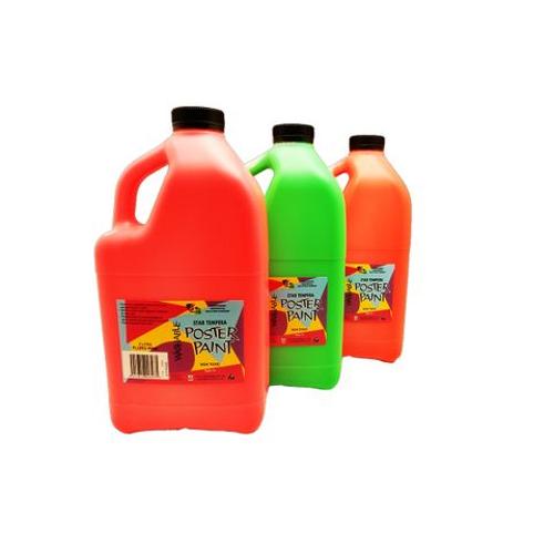 Star Tempera Fluro Magenta 2 Litre