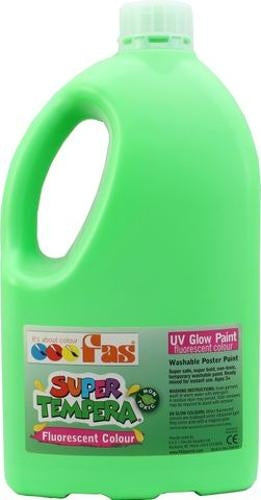 Super Tempera Fluo Green 2 Litre