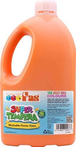 Super Tempera Orange 2 Litre
