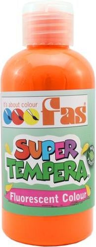 Super Tempera Fluo Orange 250ml