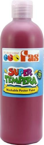 Super Tempera Burgundy 500ml