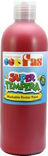 Super Tempera Red Crimson 500ml