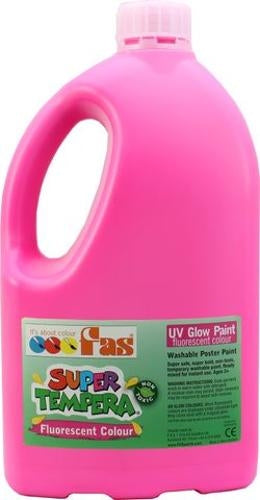 Super Tempera Fluo Magenta 2 Litre