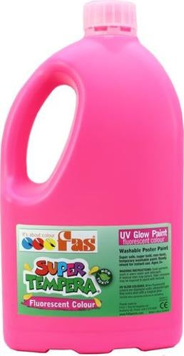Super Tempera Fluo Pink 2 Litre