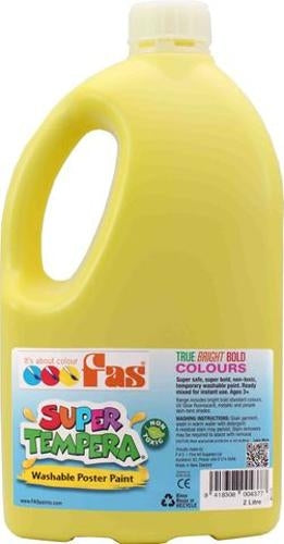 Super Tempera Yellow 2 Litre