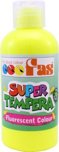 Super Tempera Fluo Yellow 250ml