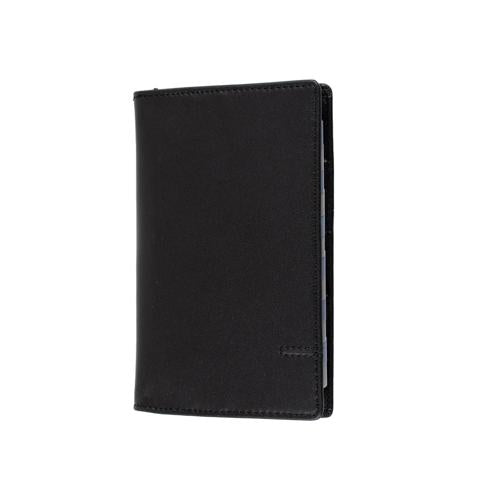 Debden Dayplanner Organiser Pocket Slim Leather Black